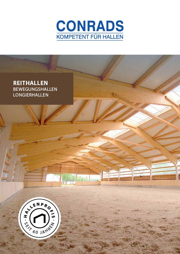 Broschüre Reit- und Bewegungshallen